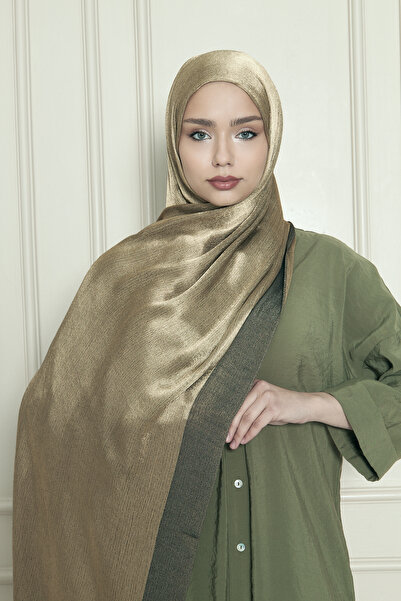 Gigiscarfs Veine Premium Viskon Şal – Doğal Çatlak Dokulu, Işıltılı, Akıcı, Ş...