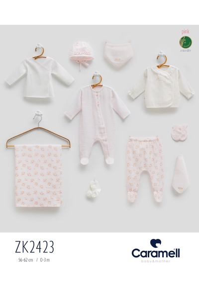 ByBest Beauty Caramell Muslin Bag of 10, Hospital Release