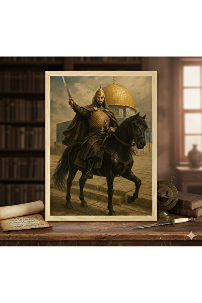 roys Kudüs fatihi Selahaddin Eyyubi tablo