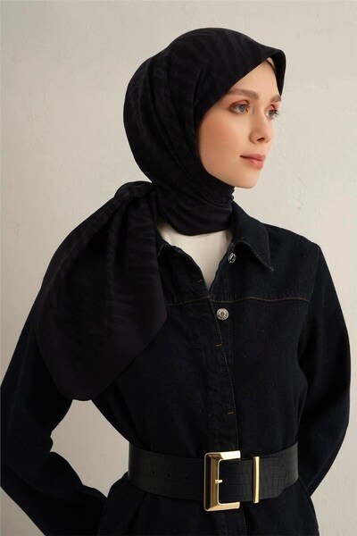Armine Stylish Modern Scarf Black Scarf