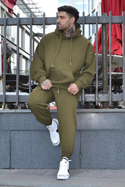 YAKAMEL Men's Legendary Model Loose-Fitting Tracksuit