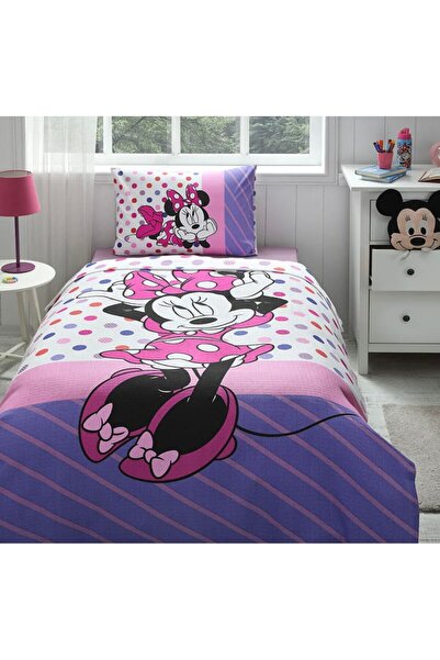 VELLON HOME 5 PARÇA TEK KİŞİLİK UYKU SETİ MİNNİE MOUSE TREND