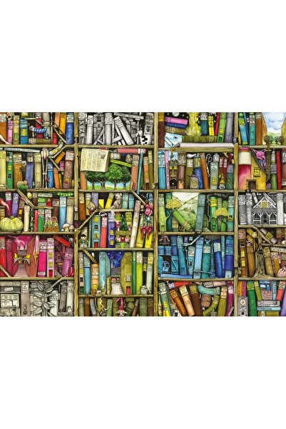 RAVENSBURGER 1000 Parça The Bizarre Bookshop Puzzle