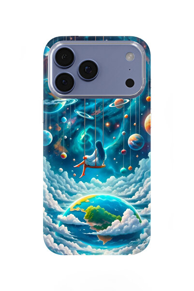 lelia حافظة هاتف شفافة متوافقة مع هاتف iPhone 17 Pro مطبوع |   المجموعة: كوزم...