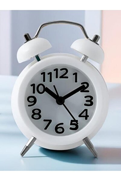 SUME Dekoratif Çalar Saat Masa Saati Küçük Boy Ev Ofis Aksesuar