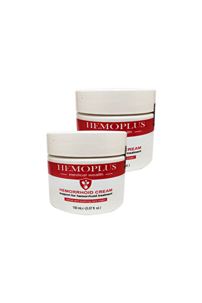 HEMOPLUS Büyük Boy 150 ml An.al Bakım Krem 2 Adet