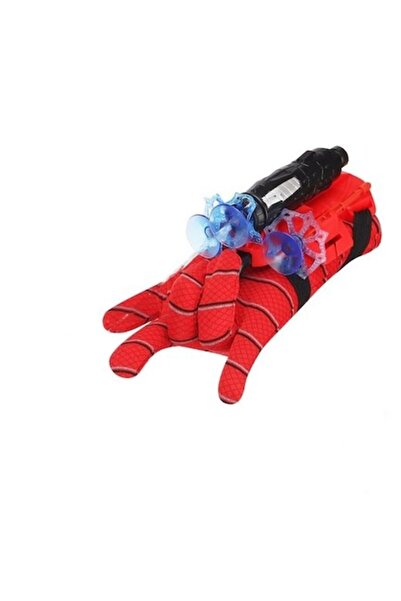 VIELLAN Mănușă cu 3 ventuze, Spiderman, Roșie