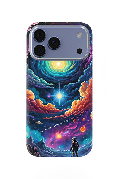 lelia حافظة هاتف شفافة متوافقة مع هاتف iPhone 17 Pro مطبوع |   المجموعة: كوزم...