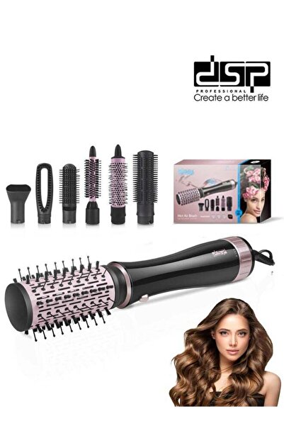 DSP 7 in 1 Hair Styler & Hair Dryer Brush