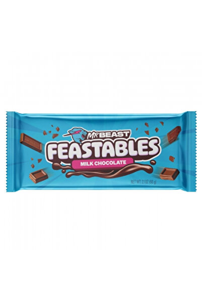 KOST MR BEAST FEASTABLES MİLK CHOCOLATE BAR 60 GR *10'Lİ