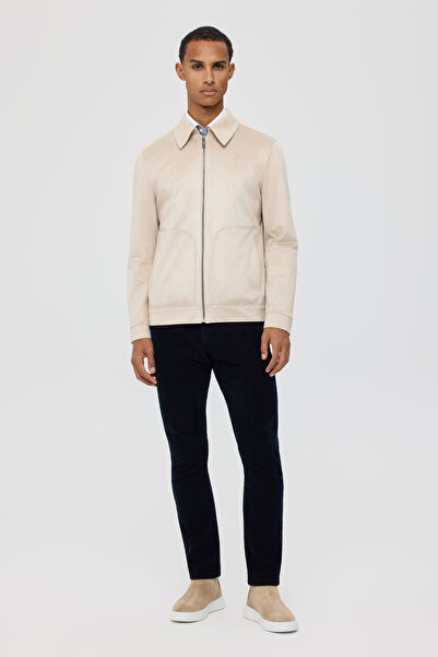 ACTUAL Erkek Slim Fit Premium Mont – Süet Görünümlü Nubuk Kaplama | Model 6063