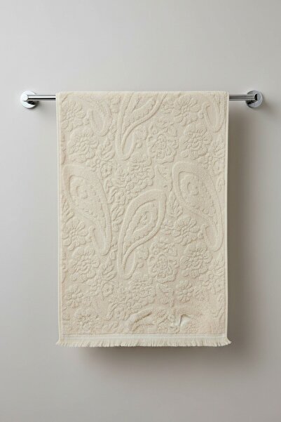 Anılsan Calm Beige Hand Towel - 50X90 Cm, 230Gr, 100% Cotton