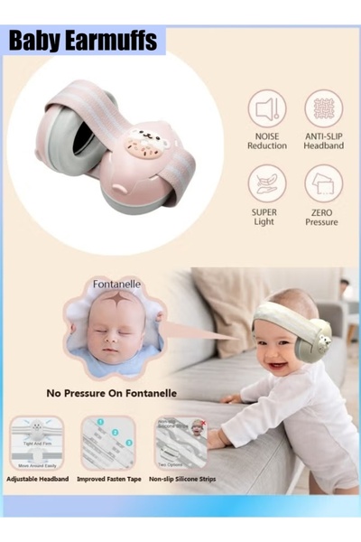 Generic Baby Earmuffs Baby Noise Reduction Earmuffs Baby Ear Protection Adjus...