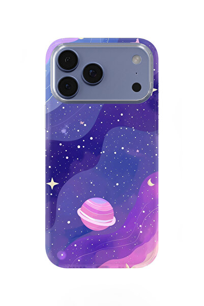 lelia حافظة هاتف شفافة متوافقة مع هاتف iPhone 17 Pro مطبوع |   المجموعة: كوزم...