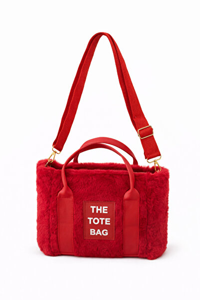 Tasarım Women's Plush Bag – Long Strap, Soft Texture, Casual & Stylish Use
