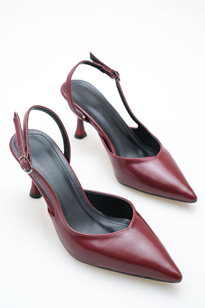 Shoesers Women's Asymmetrical Strap Pointed Toe Elegant Thin Design Casual He...