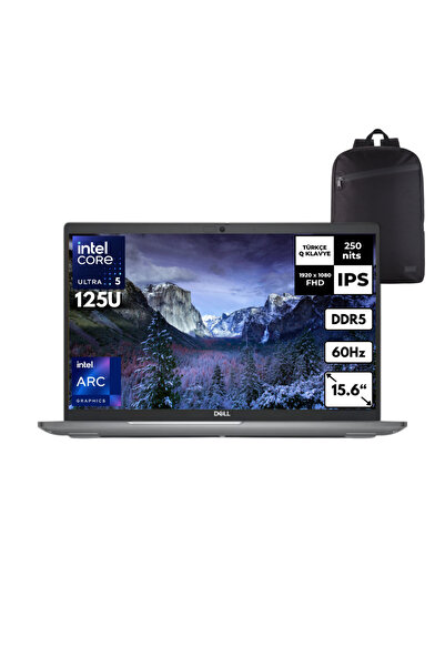 Dell Latitude 5550 U5-125U 40GB 4TB Arc Graphics Win11 Pro +S.Çantası N007L55...
