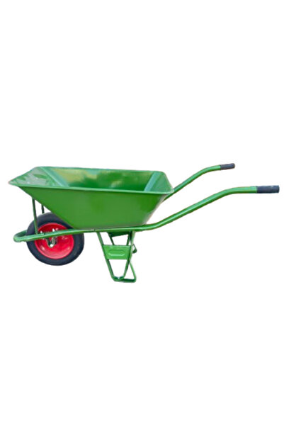 MN BUILDING Heavy Duty Wheel Barrow, Steel Frame, Deep Tray, Anti-Slip Handle...