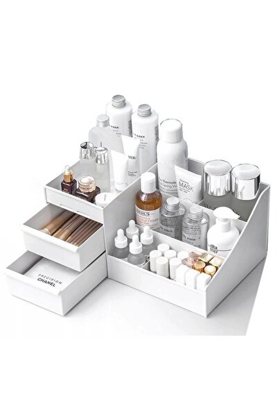 OEM White cosmetic organizer