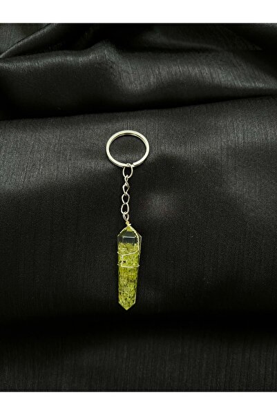 Doğaltaş Zebercet Natural Stone Keychain