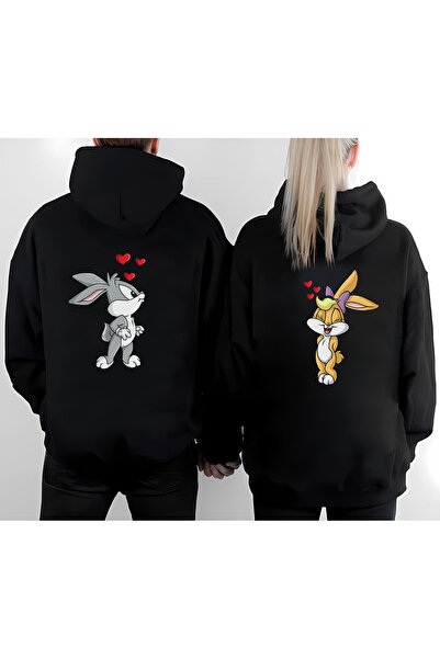 MODA Cadou de Ziua Îndrăgostiților, combinație de hanorace pentru cuplu Swea ...