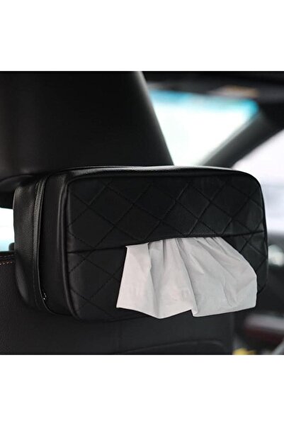 Bukela Extra Large Car Tissue Holder - Black
