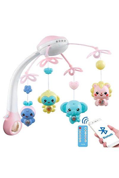 OEM Carusel patut interactiv muzical cu proiectii telecomanda