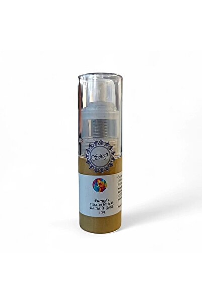 Lumea Radiant Gold surface powder food coloring with sprayer, 10g -