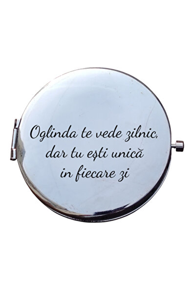 magazinu de gravura Personalized mirror purse with message – The mirror sees ...