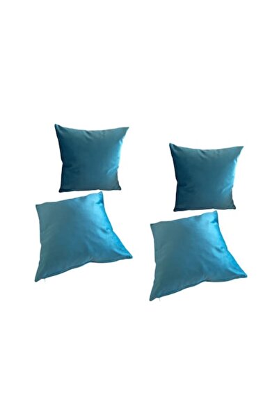 OEM Set of 4 Decorative Cushions Velvet 811