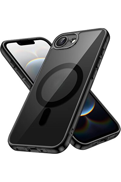 UnDePlus Compatible with Magsafe Case for iPhone 16E Transparent Silicone Cov...