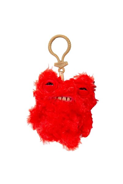 Sunman Fuggler Pelüş Anahtarlık S3 5-Kırmızı Munch Munch