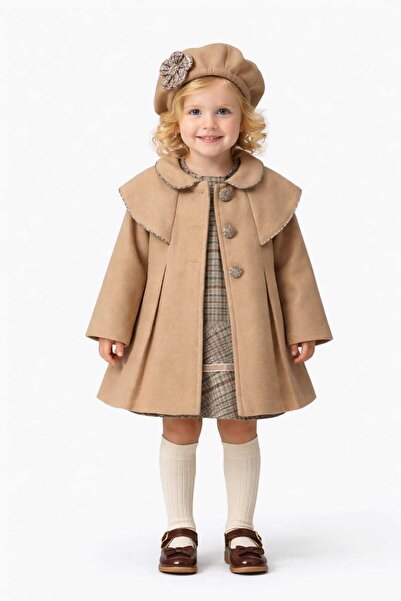 KATIA Stylish Coat & Dress Set for Little Princesses Aged 2-5 Years |   Hat C...