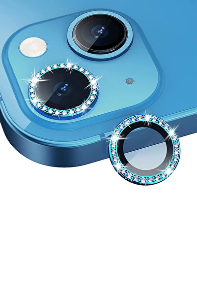 Phonextra واقي عدسة الكاميرا الماسي لهاتف آيفون 13 / 13 ميني مع جهاز محاذاة م...