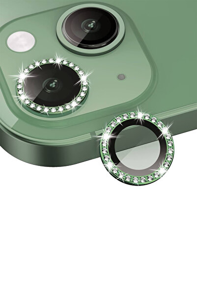 Phonextra iPhone 13 / 13 Mini Stoned Diamond Camera Lens Protector with Align...