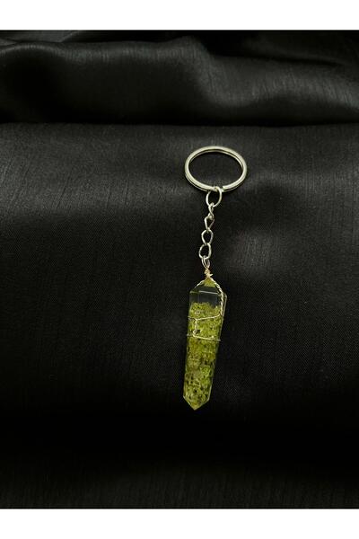 Doğaltaş Zebercet Natural Stone Keychain
