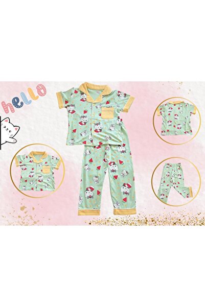 MINII MODZ Purple Kitty Kids Sleepwear Set