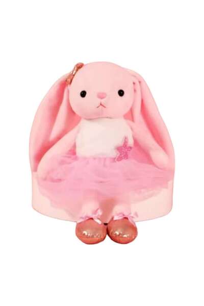 OEM Malvys® Ballerina Bunny Plush Toy, Pink, 35 cm