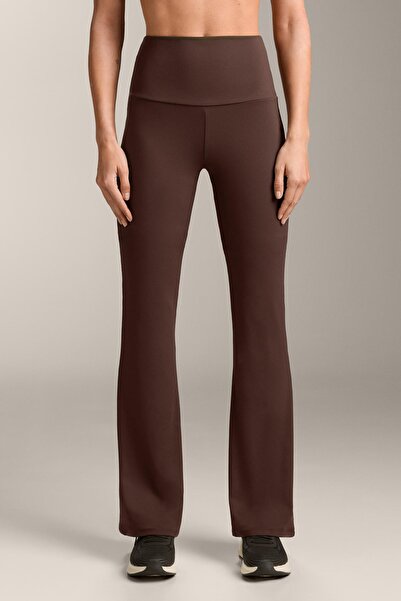 Oysho High rise Comfortlux Flare trousers