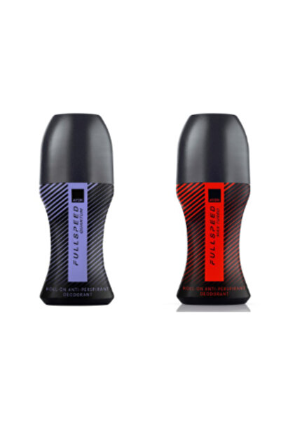 AVON Set: Full Speed ​​Max Turbo Roll-On Deodorant and Full Speed ​​Quantum R...