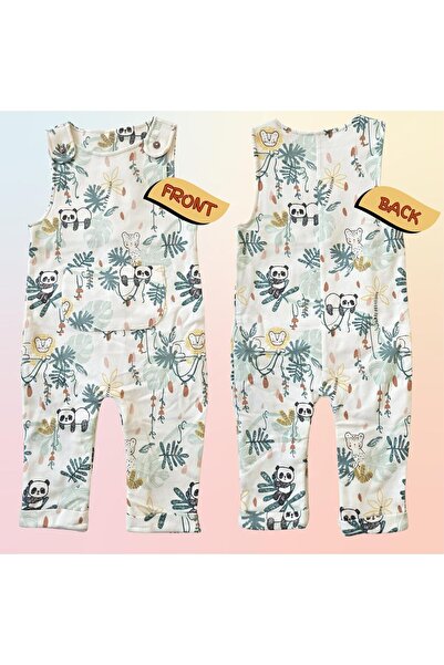 MINII MODZ Panda Romper Jumpsuit for Baby Girls
