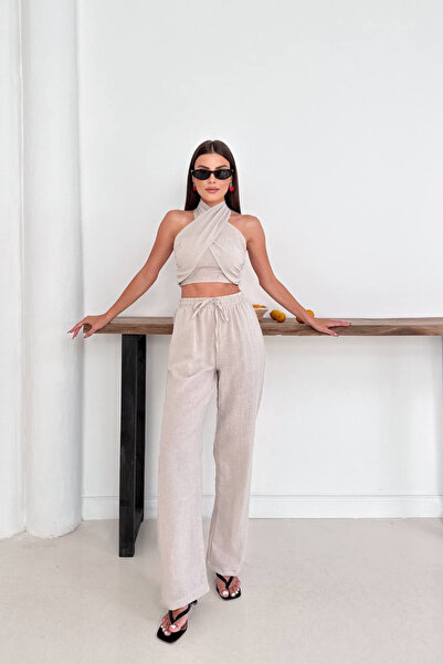 heree Kısa keten takım