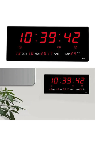 OEM Ceas digital cu afisaj electronic LED rosu 3615