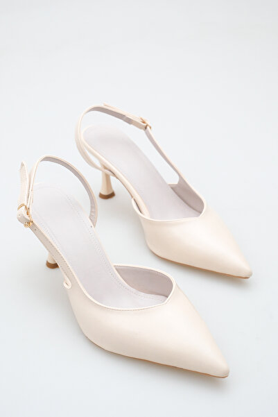 Shoesers Women's Asymmetrical Strap Pointed Toe Elegant Thin Design Casual He...