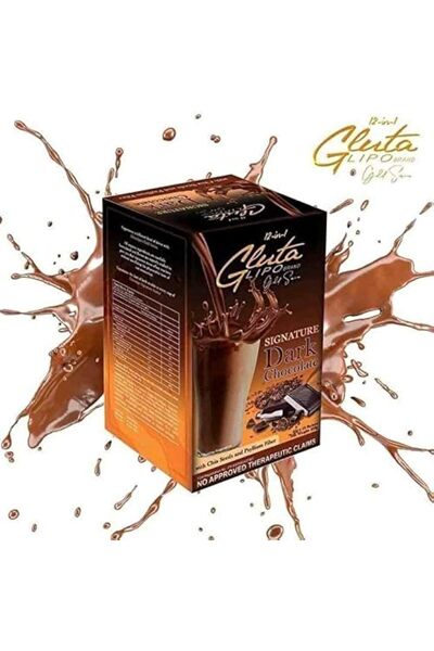Gluta Lipo 12 in 1 Gold Series Dark Chocolate