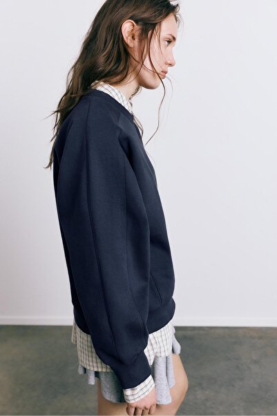 Pull & Bear Oversize polar sweatshirt
