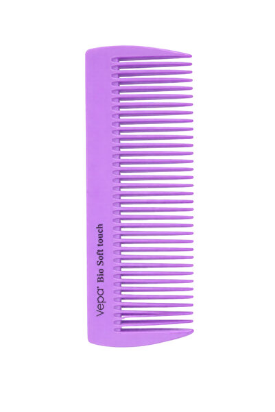 Vepa 931 مشط بيو سوفت تاتش صغير الحجم |   قاعدة نيشستا، أسنان واسعة، صديقة لل...