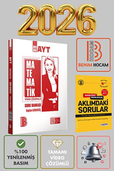 Benim Hocam Yayınları Nagihan Damargüç Hocam İle AYT Matematik Tamamı Video Ç...