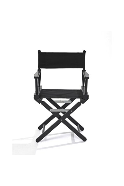 byoguzfurniture AHŞAP SİYAH REJİSÖR YÖNETMEN SANDALYESİ