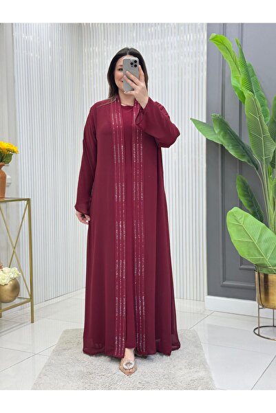 Modam Bella Set rochie cu dungi cu săgeți, mărime mare